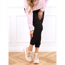 Vaaleanpunainen RQ288 Vaaleanpunaiset urheilukengät piilotetulla kiilakorolla 1