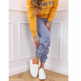 Naisten valkoiset ja oranssit lenkkarit A88-63 Oranssi valkoinen 2