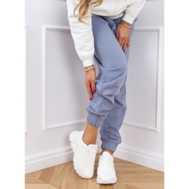 Valkoiset urheilukengät YL-45 Valkoinen 1