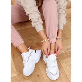 Valkoinen 9933 Valkoiset urheilukengät 1