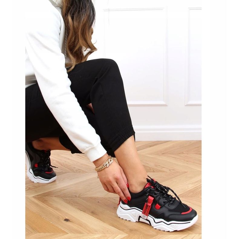 Mustat FF-8 mustat urheilukengät 1