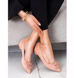 Fama Tyylikäs ballerina koristeilla vaaleanpunainen 2