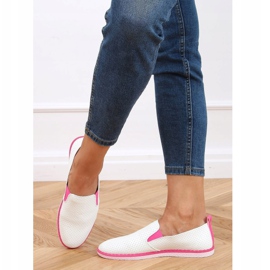 Valkoinen AA620 Fushia tennarit 2