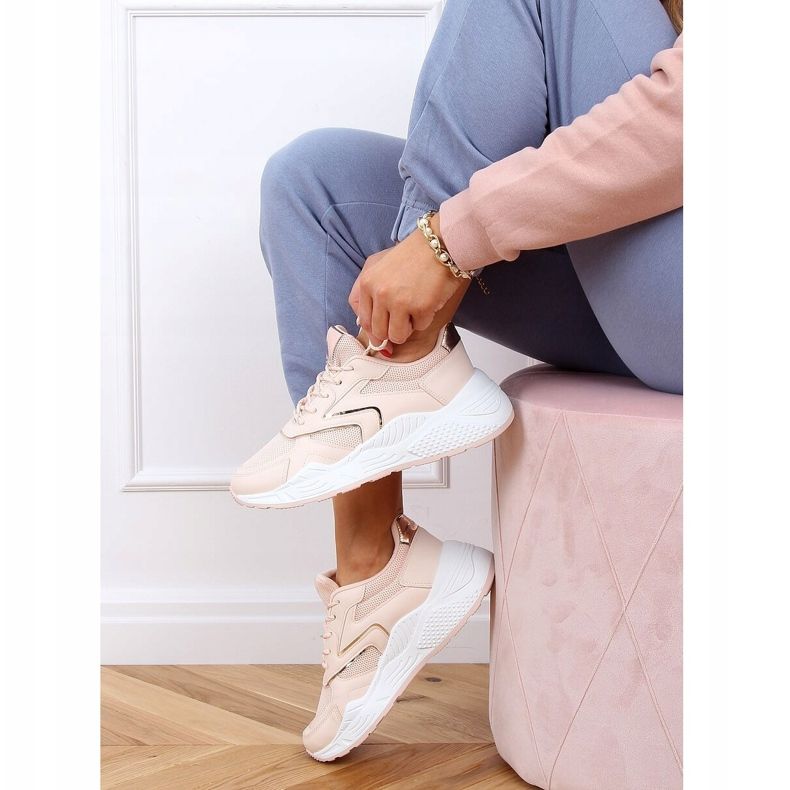 Vaaleanpunainen GB-003 Vaaleanpunaiset urheilukengät 1