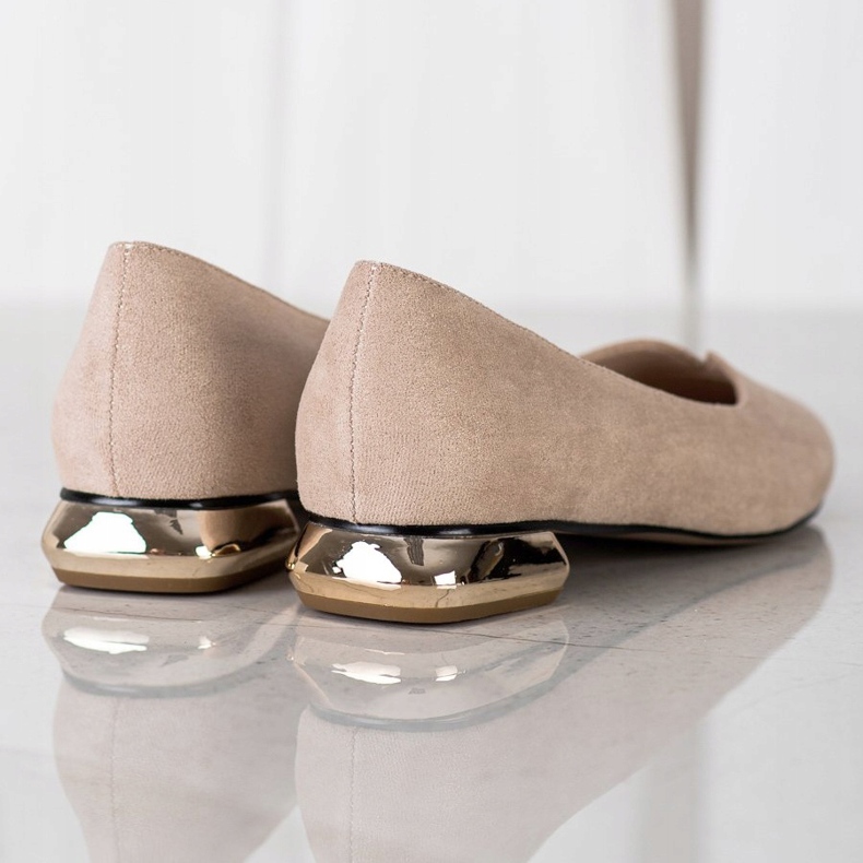 Avokkaat Kultainen kantapää VINCEZA beige 1