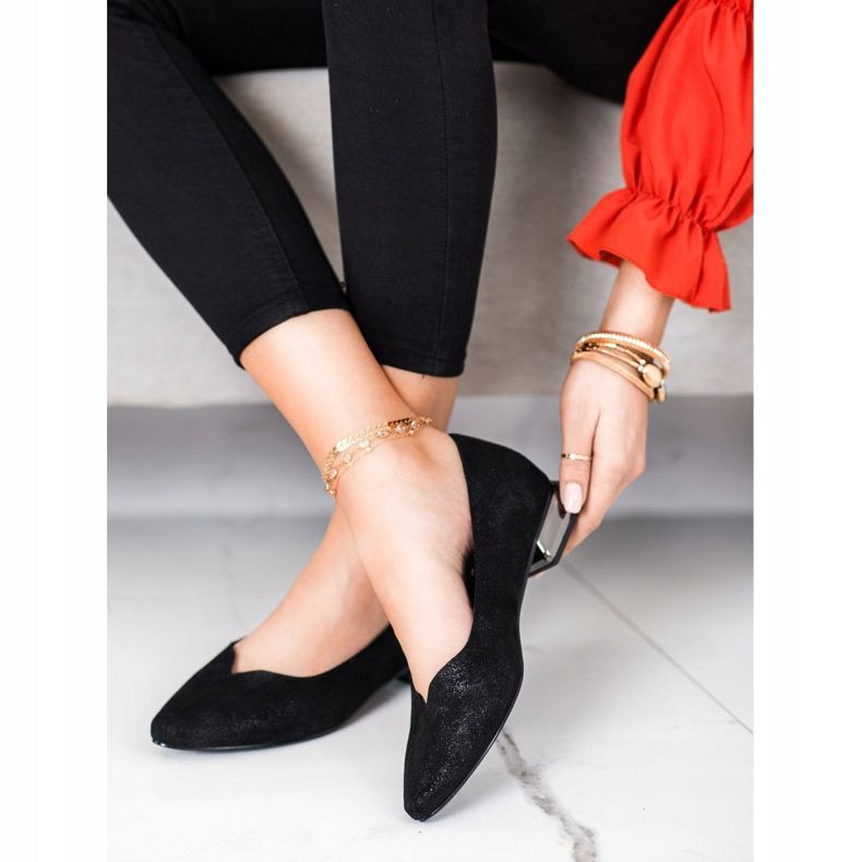 Avokkaat Hopea Heel VINCEZA musta 1