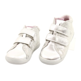 Mazurek Velcro -urheilunahkaiset nilkkurit 1264 hopeakukka 2