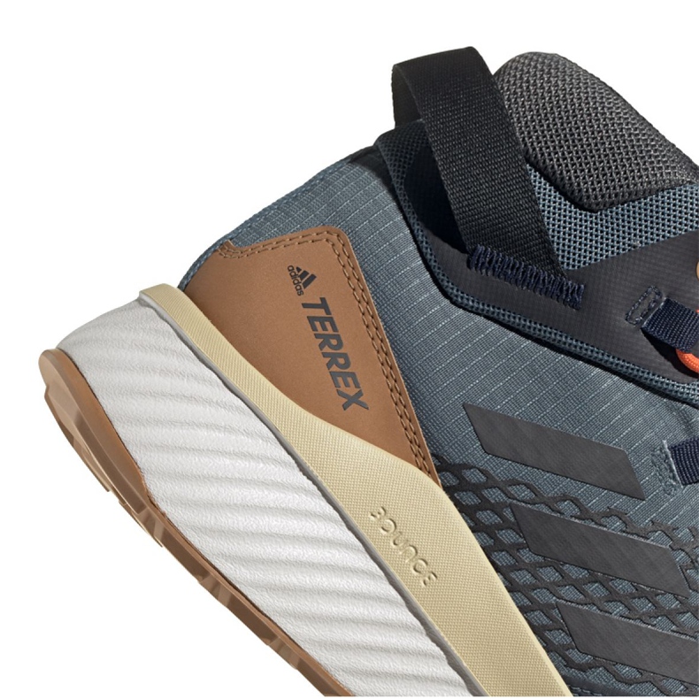 Adidas Terrex Folgian Mid Gtx M EF6766 kengät ruskea musta oranssi harmaa 1