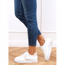 Valkoiset naisten lenkkarit CC-40 Pink valkoinen vaaleanpunainen 2