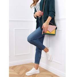 Valkoiset naisten tennarit 6110 Beige valkoinen 1