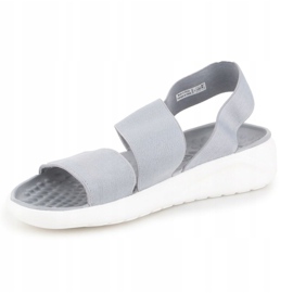 Crocs Literide Stretch Sandaalit W 206081-00J harmaa 2