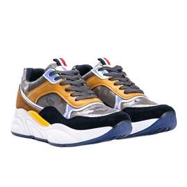 Lindsayn harmaat camo -lenkkarit ruskea 1