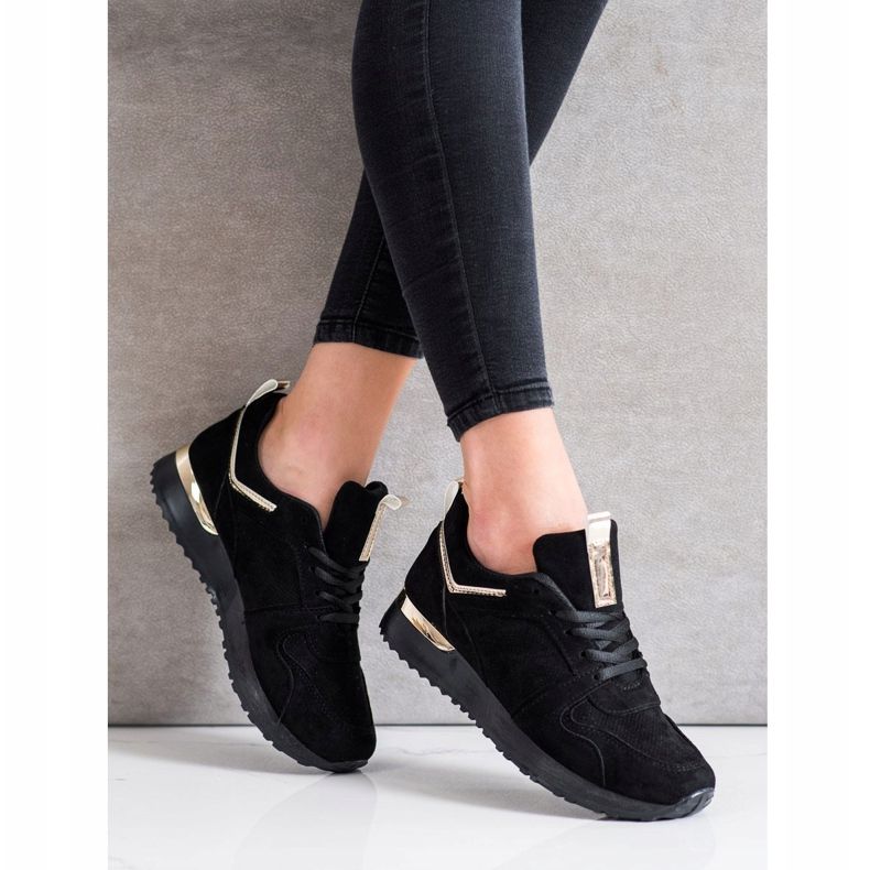 SHELOVET Mustat mokkanahkakengät 2