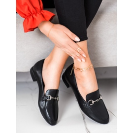 Sergio Leone Klassiset Loaferit Eco -nahalla musta 2