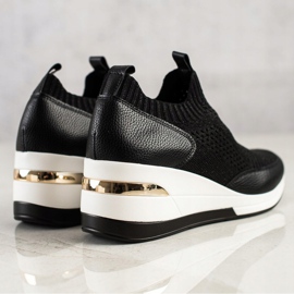 ARTIKER Mustat tekstiilikengät 1