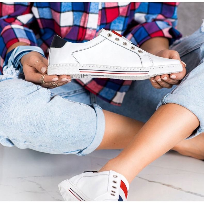 Filippo Urheilujalkineet, nahkaiset lenkkarit valkoinen 1