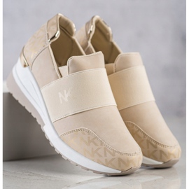 SHELOVET Slip-on Beige tennarit 2