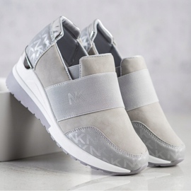 SHELOVET Slip-on harmaat lenkkarit 1