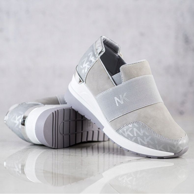 SHELOVET Slip-on harmaat lenkkarit 2