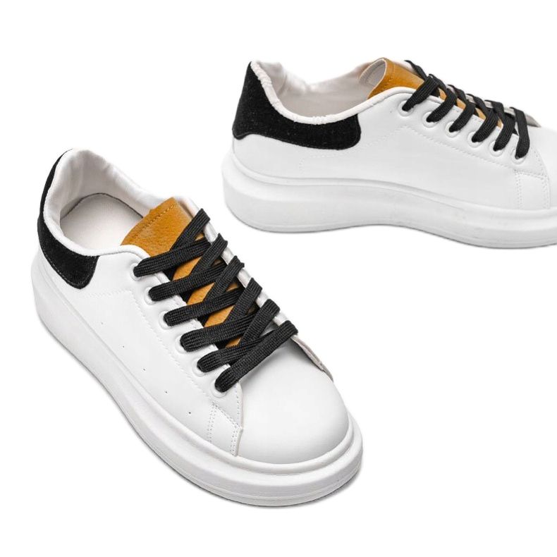 Chunky Lauryn pohjalliset lenkkarit valkoisina valkoinen 2