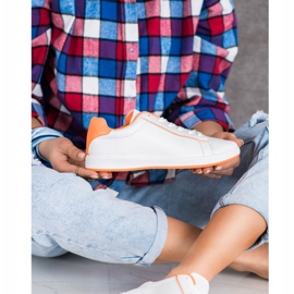 SHELOVET Matalavartiset tennarit Eco-nahkaa valkoinen 2