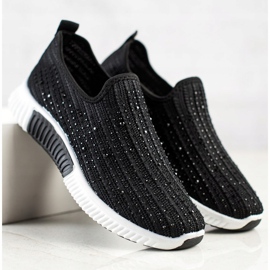 SHELOVET Sliponit kiteillä musta 1