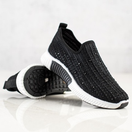 SHELOVET Sliponit kiteillä musta 2