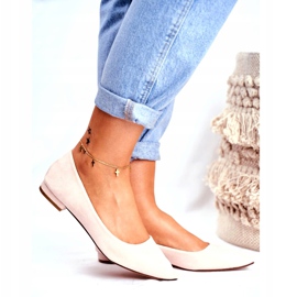 Evento Naisten ballerinat Spitz Suede Beige Westley 3