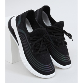 Musta 3436 Mustat sukat urheilukengät 1