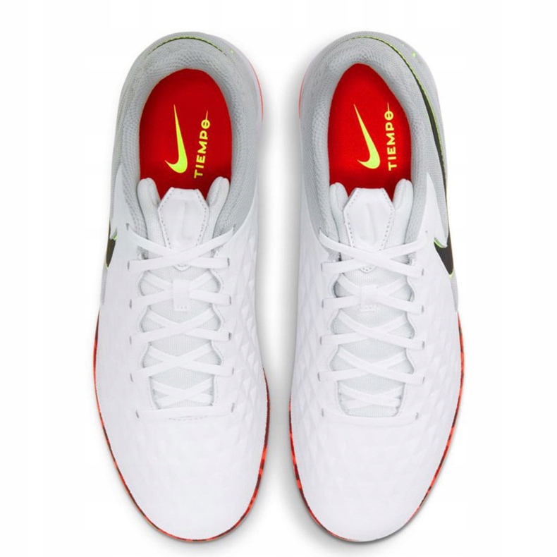 Nike React Tiempo Legend 8 Pro Ic AT6134 106 jalkapallokengät valkoinen valkoinen 1