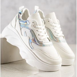 SHELOVET Muodikkaat lenkkarit valkoinen 1