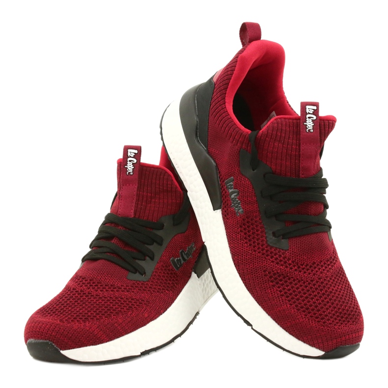 Lee Cooper Miesten urheilukengät LCW-21-29-0173M Punainen musta 3