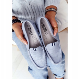 PH1 Naisten mokkanahkaiset San Marino Loaferit sininen 1