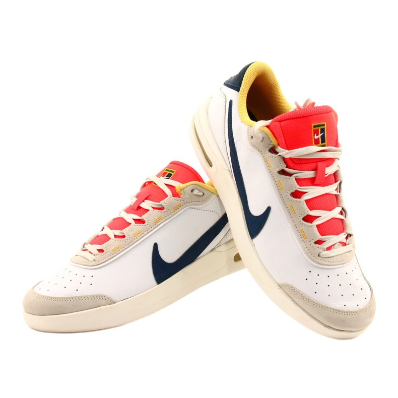 Nike Air Max Vapor Wing Premium valkoinen CT3890 102 miesten kenkä tummansininen oranssi harmaa keltainen 4