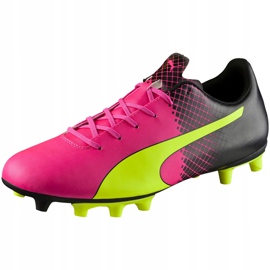 Puma evoSPEED 5.5 Tricks Fg M 10359601 jalkapallokengät vaaleanpunainen 3