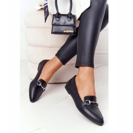 Naisten Loaferit Sergio Leone MK711 Musta 2