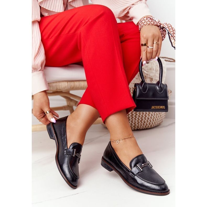 Naisten Loaferit Sergio Leone PB253 Musta 2