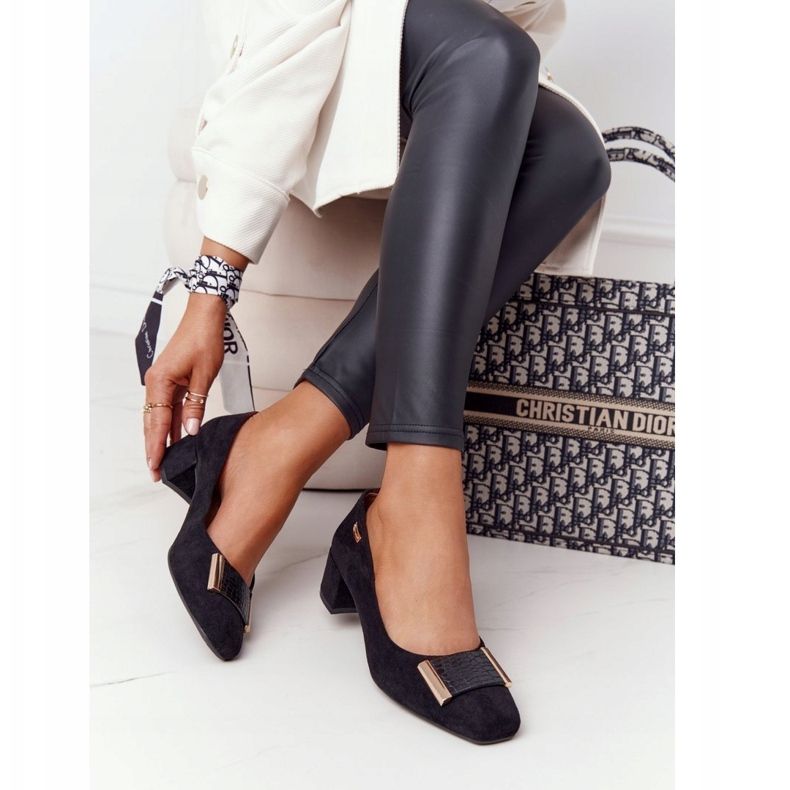 Mokka pumput kantapäässä Sergio Leone PB142 musta 2