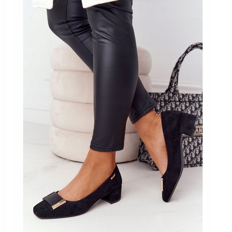 Mokka pumput kantapäässä Sergio Leone PB142 musta 1