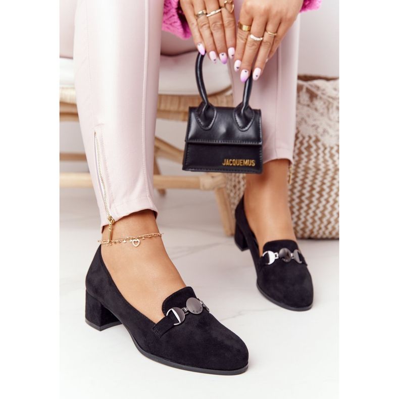 Mokka pumput kantapäässä Sergio Leone PB148 musta 2