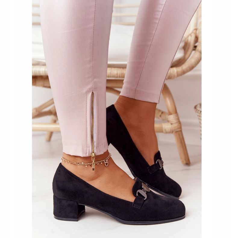 Mokka pumput kantapäässä Sergio Leone PB148 musta 1