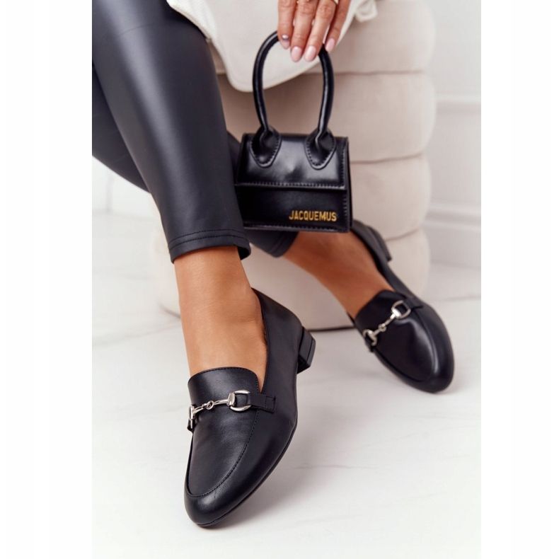 Naisten Loaferit Sergio Leone MK733 Musta 2