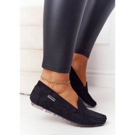 PH1 Naisten mustat San Marinon mokkanahkatossut 1