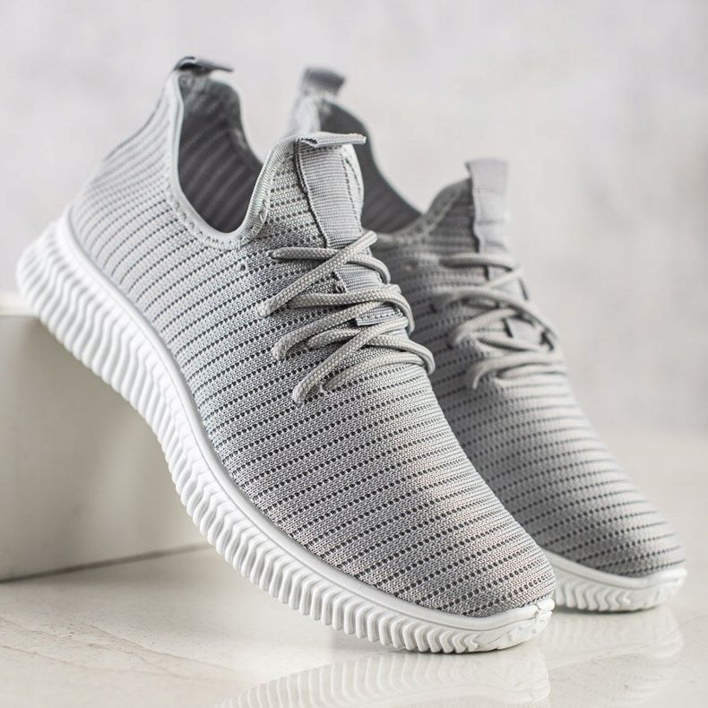 SHELOVET Mukavat Slip-On lenkkarit harmaa 1