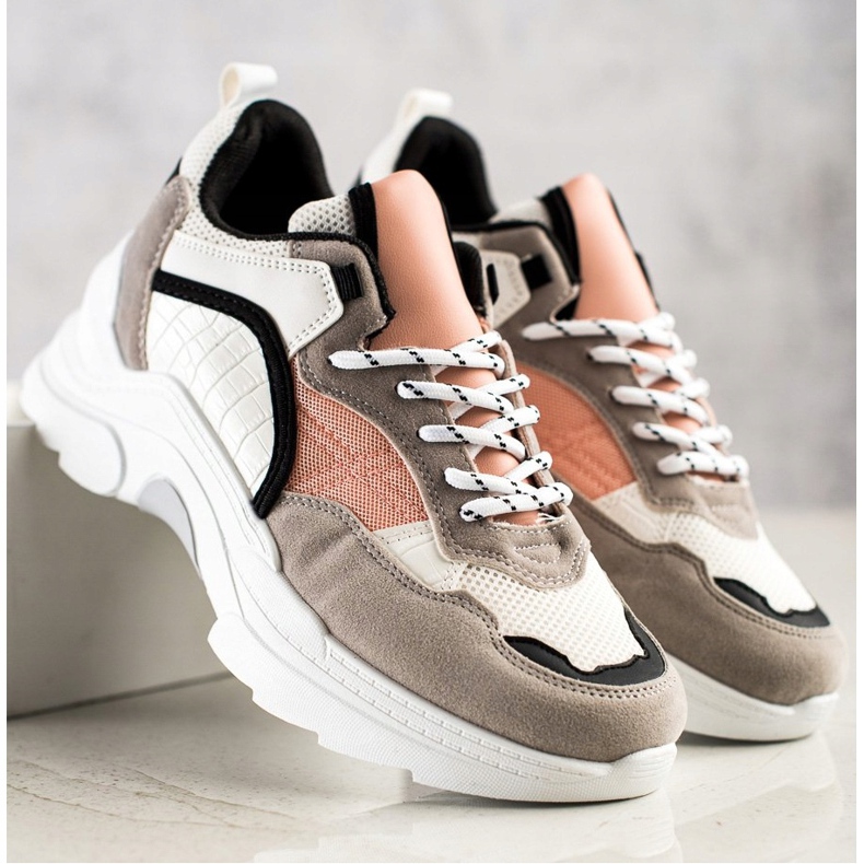 SHELOVET Muodikkaat värikkäät lenkkarit monivärinen 2