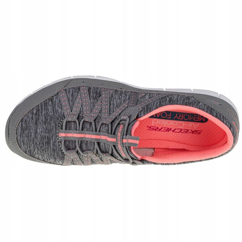 Skechers Gratis Let's Cruise W 104008-GYCL Kengät harmaa 2