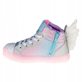 Skechers Shuffle Brights Glimmer Wings W 20254L-LBMT Kengät vaaleanpunainen monivärinen 1