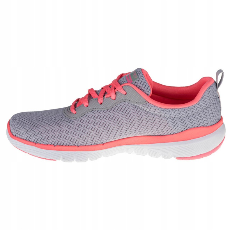 Skechers Flex Appeal 3.0 First Insight W 13070-LGHP Kengät harmaa 1