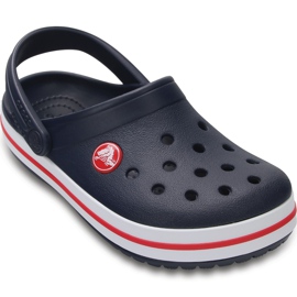 Crocs lapsille Crocband Clog K tummansininen-punainen 204537485 laivastonsininen 1