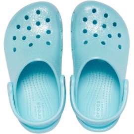 Crocs Kids Classic Glitter Clog Sininen 205441 4O9 1